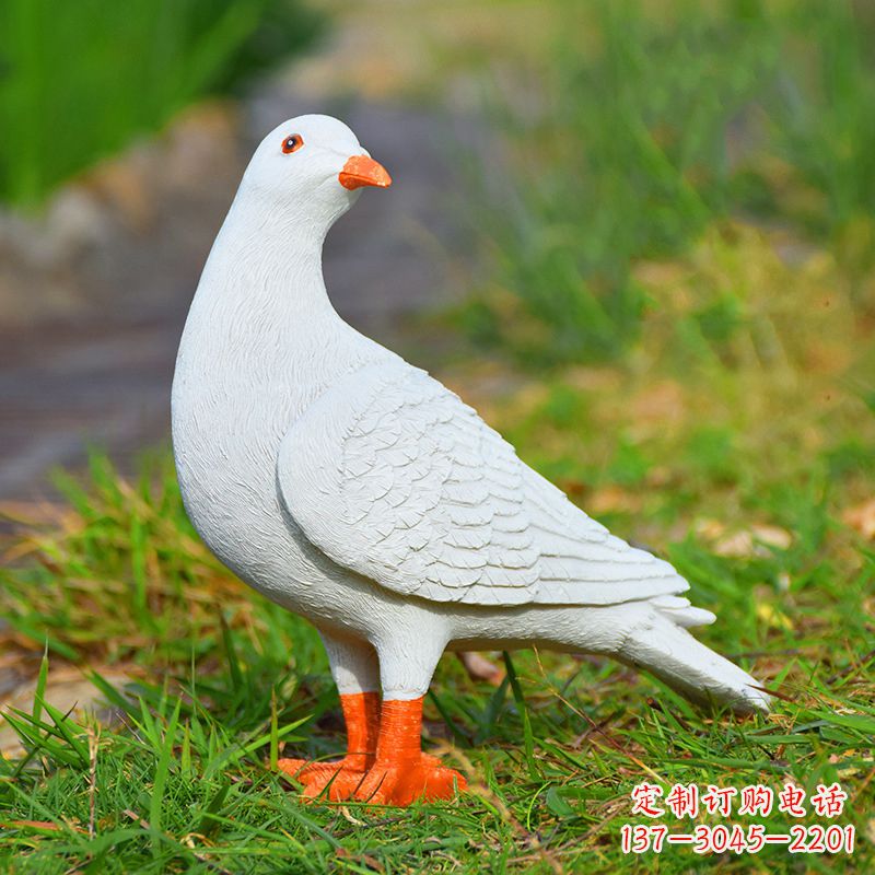 运城俄国和平鸽雕塑