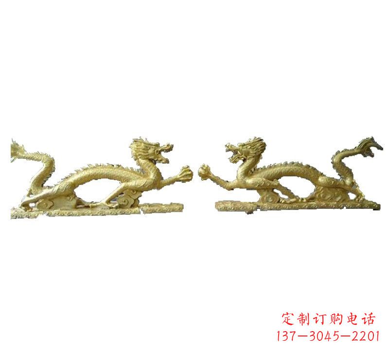 运城二龙戏珠铸铜雕塑