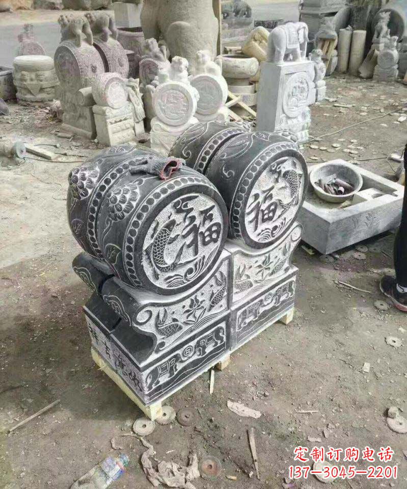 运城仿古福字石门墩