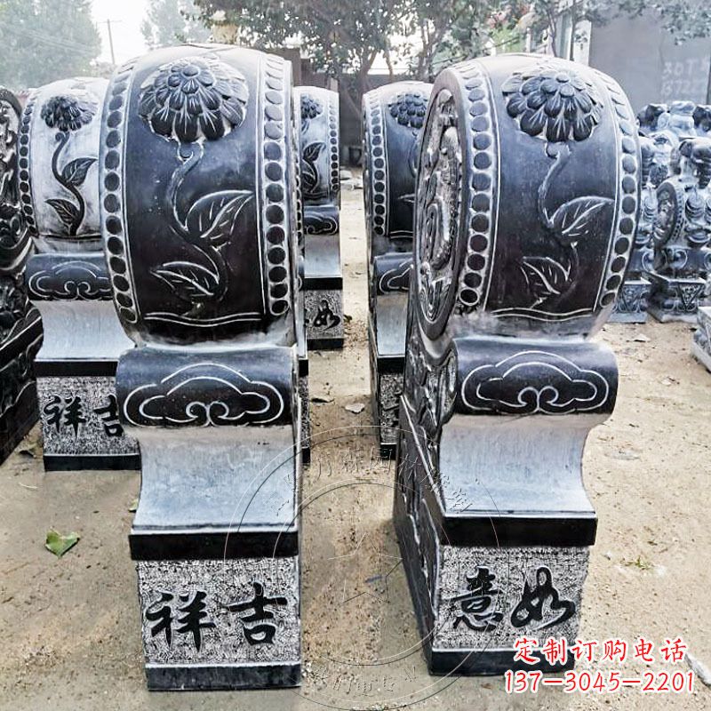 运城仿古门枕石门墩雕塑