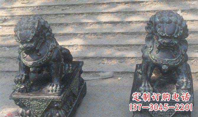 运城仿古狮子铜雕