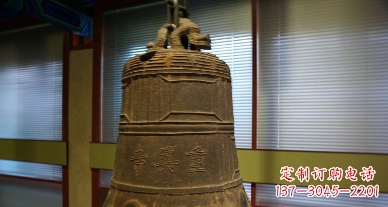 运城仿古铜钟寺庙铜雕