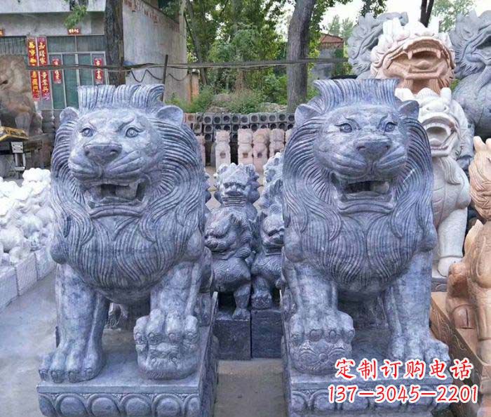 运城仿古西洋欧式石狮子