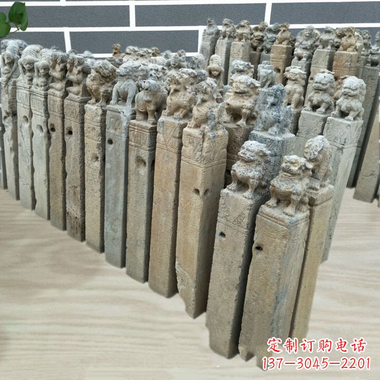 运城仿古做旧拴马柱