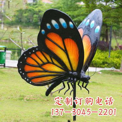 运城黄色蝴蝶雕塑