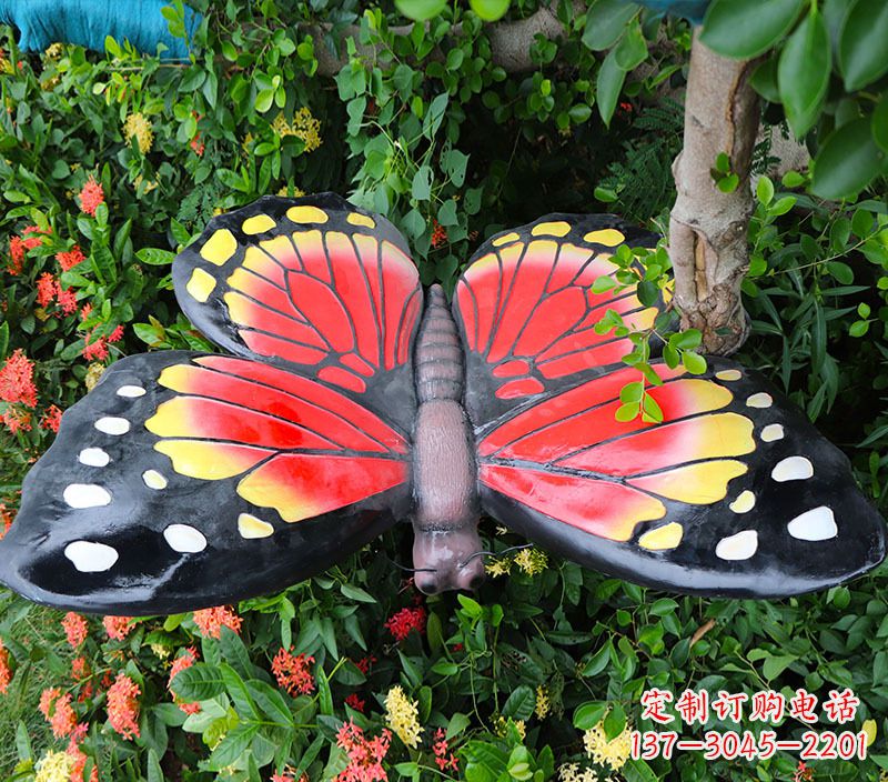 运城雕刻精美的蝴蝶摆件