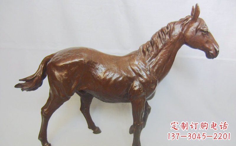 运城仿真马铸铜动物雕塑