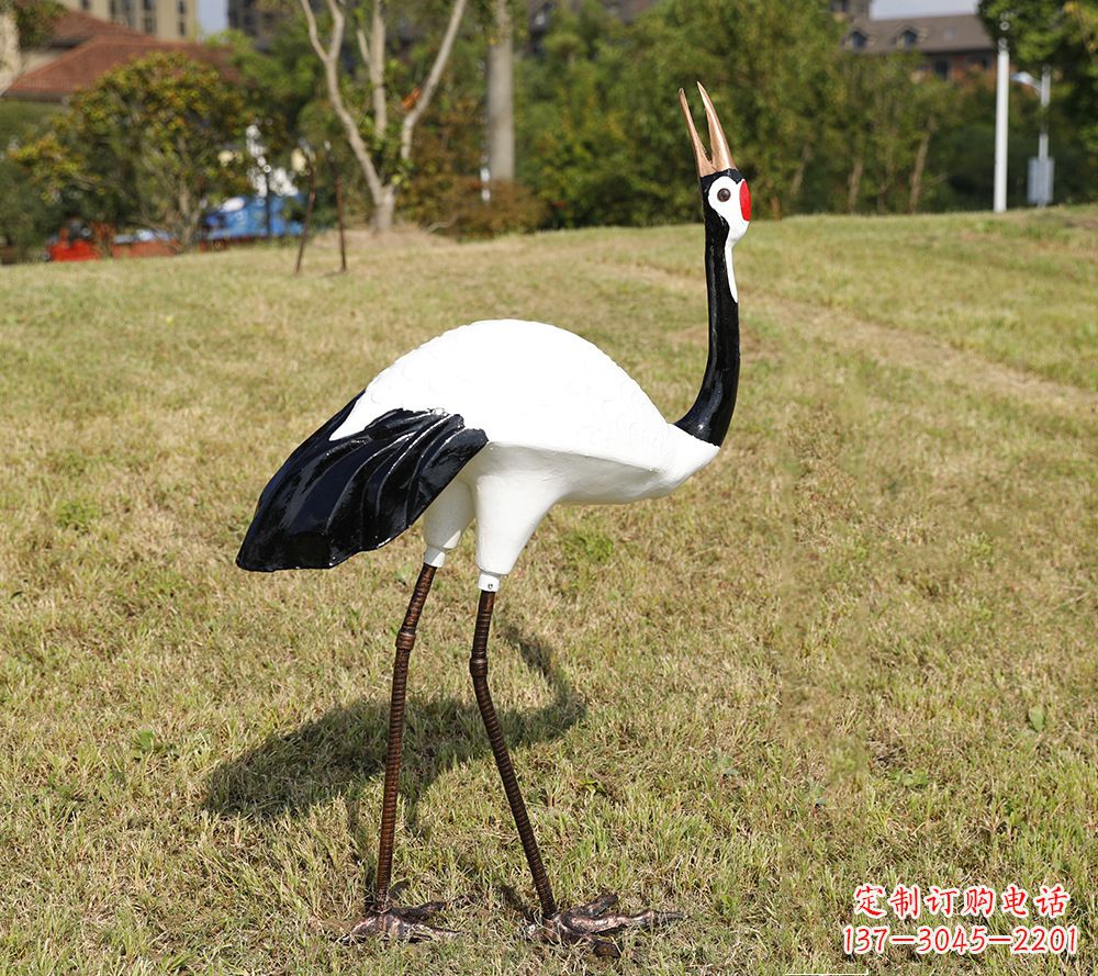 运城精美仙鹤雕塑