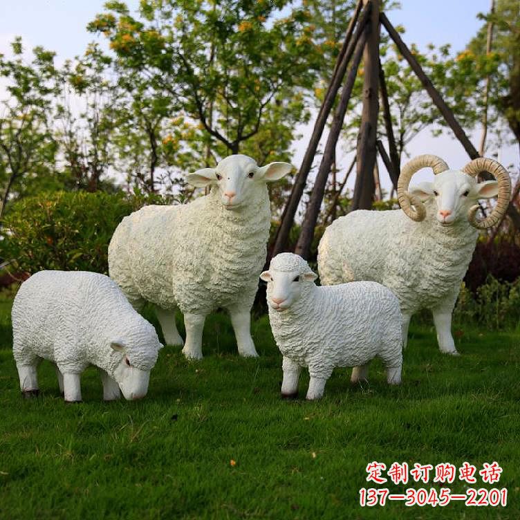 运城精美玻璃钢动物雕塑