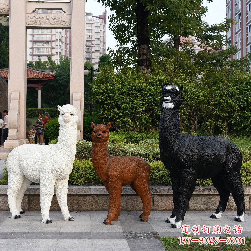运城优雅耐用的玻璃钢仿真动物雕塑