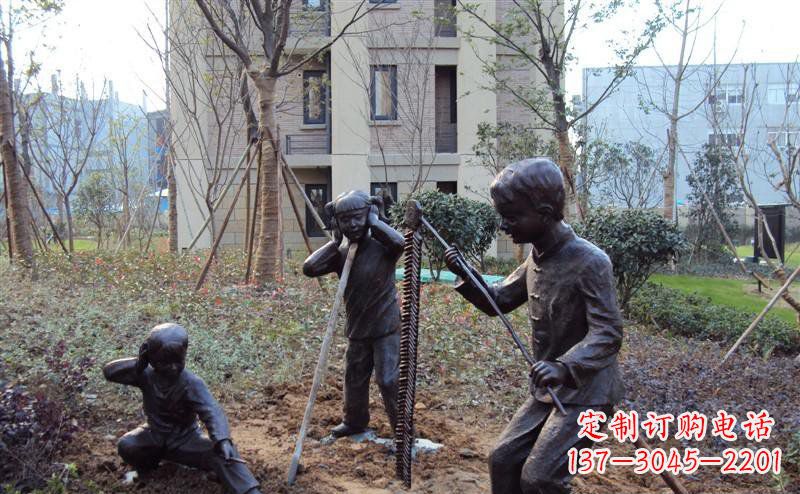 运城中领雕塑 | 为儿童景观带来美好的铜雕塑