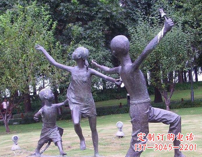 运城可爱儿童雕塑