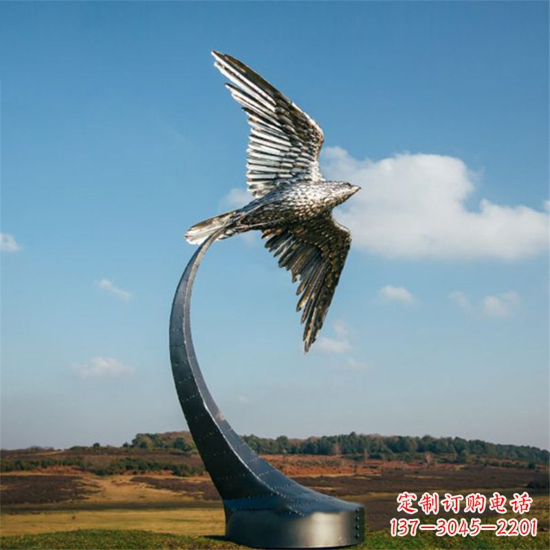 运城不锈钢老鹰雕塑