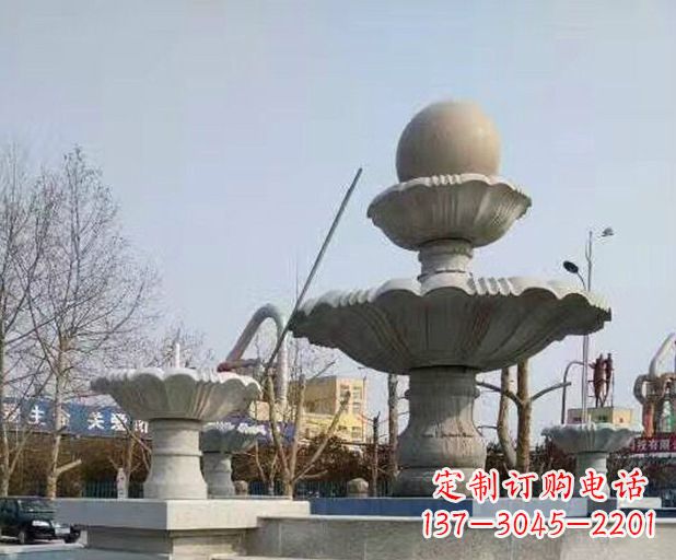 运城风水球大型喷泉石雕