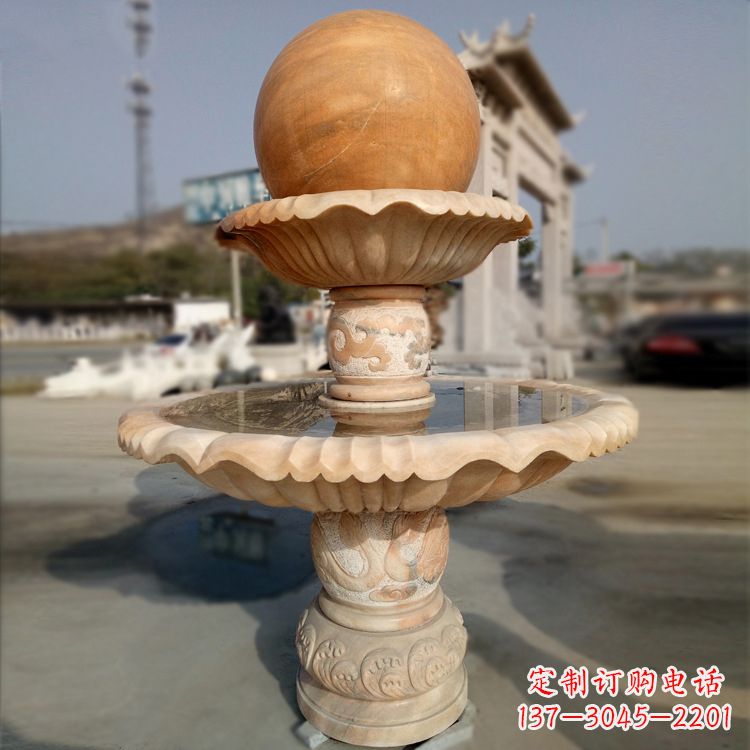 运城风水球石雕塑