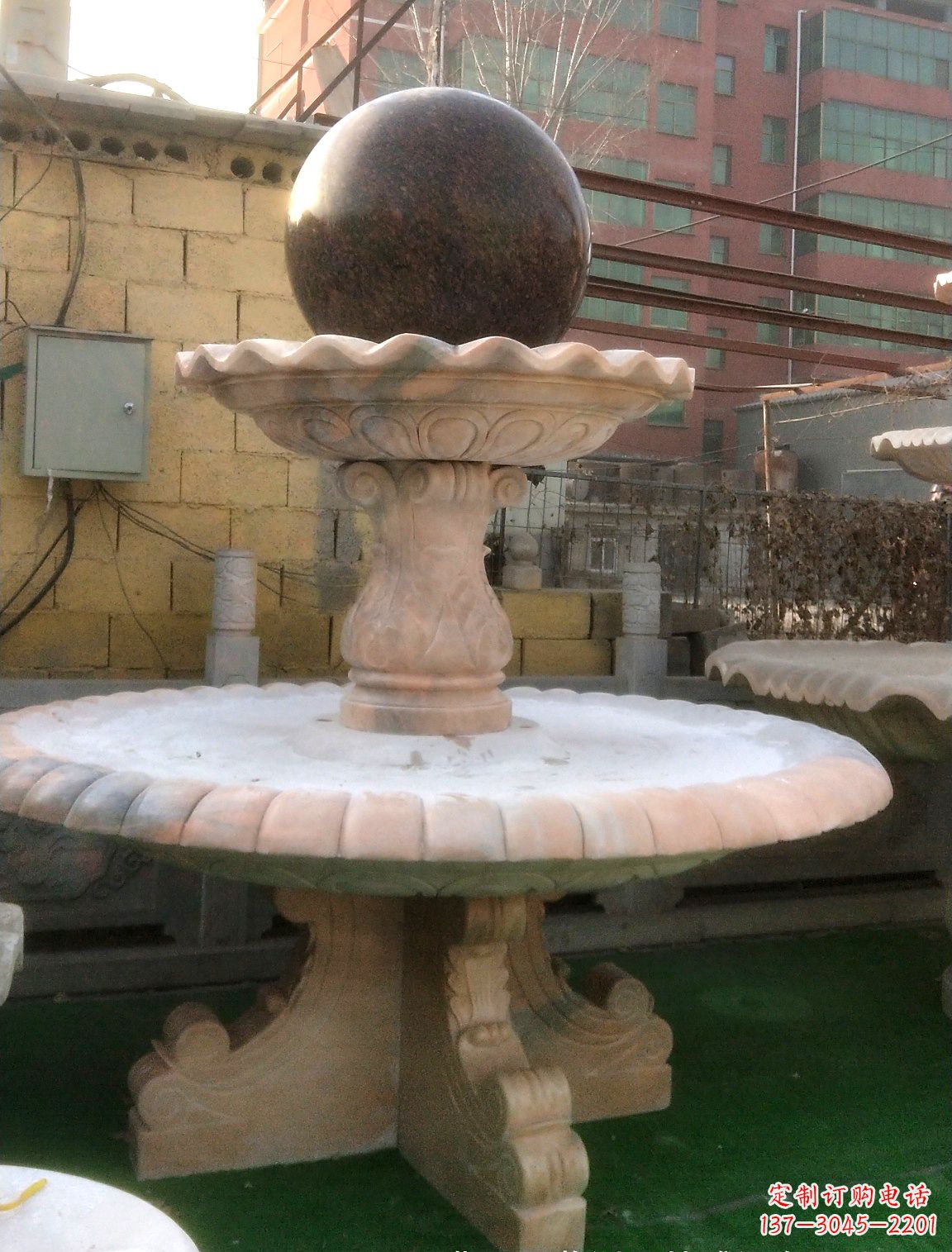 运城风水球石头