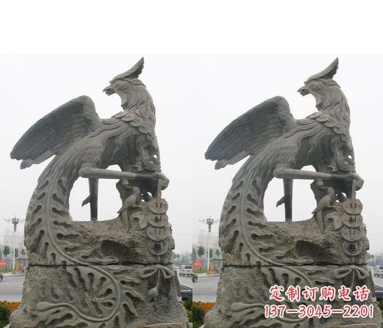 运城艺术级凤凰石雕