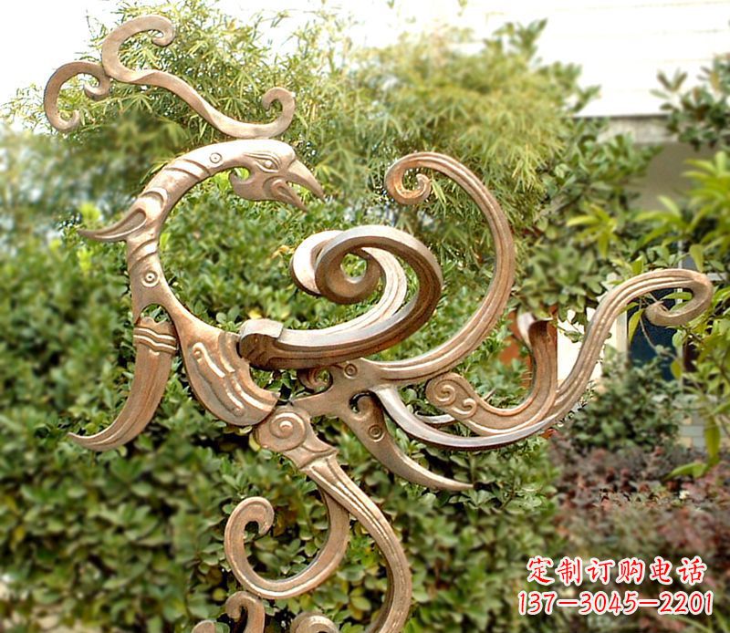 运城精美精致的凤凰铜雕