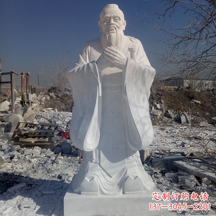 运城夫子庙青铜雕塑孔子雕像