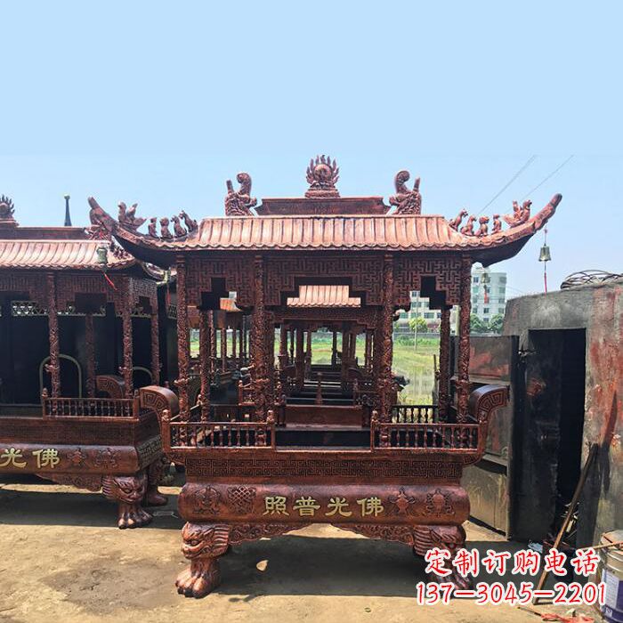 运城佛光普照香炉雕塑