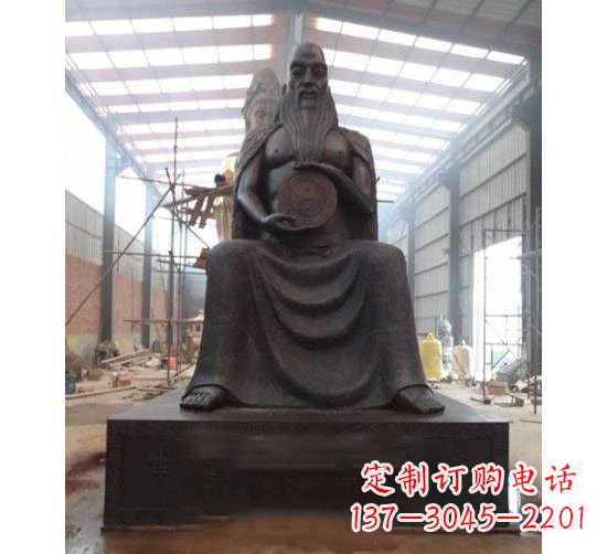 运城伏羲铜雕