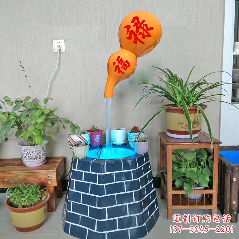 运城福禄葫芦艺术陶瓷雕塑