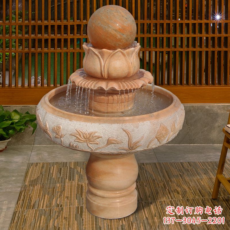运城领雕塑涪陵悬浮风水球雕塑