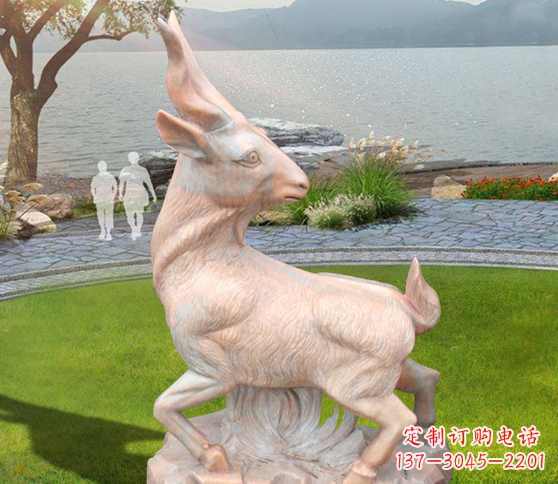 运城福禄寿羊石雕