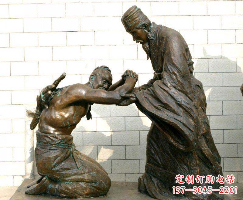运城中领雕塑——传承古代文化的名人铜雕