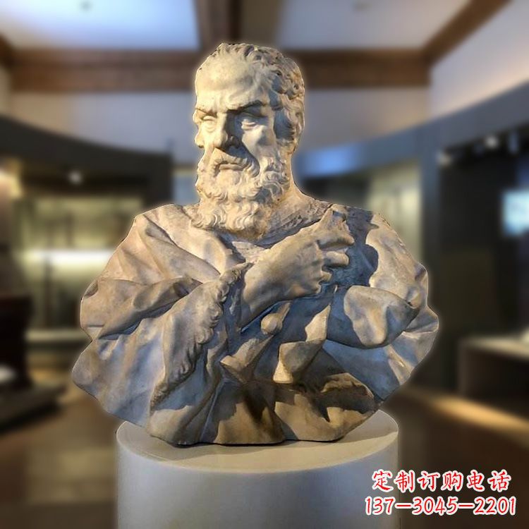 运城伽利略头像雕塑--精致定制