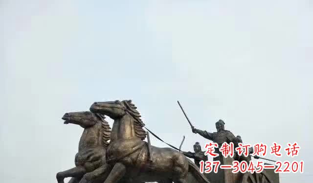 运城文艺复兴风格马车雕塑