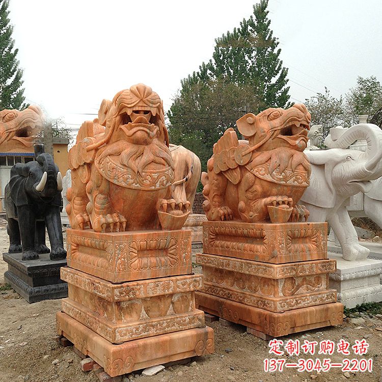 运城豪华高饱和度貔貅雕塑
