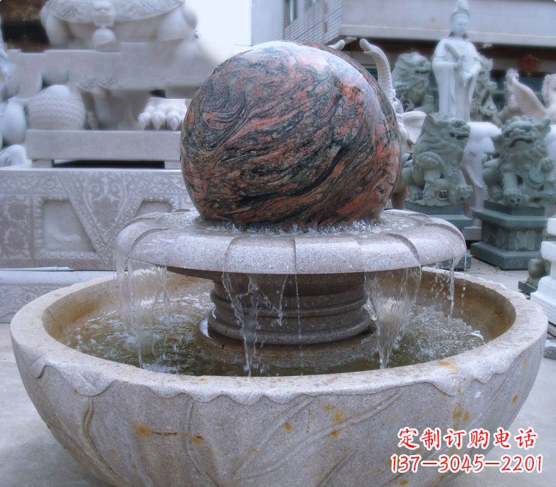 运城时尚精致·水流喷泉雕塑