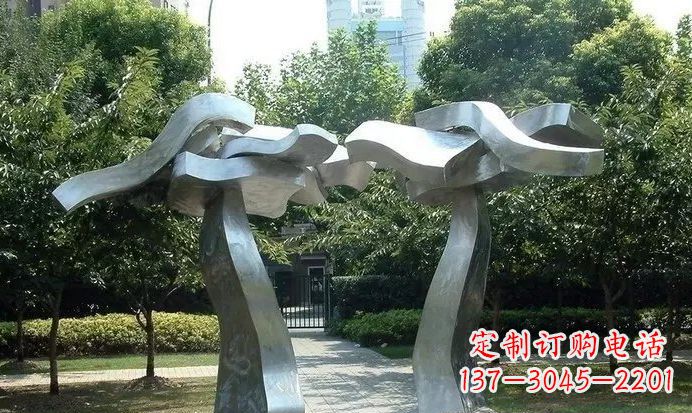 运城不锈钢拱门定制雕塑