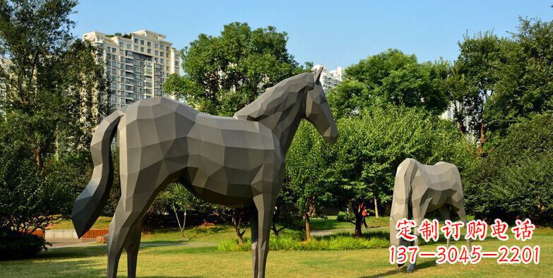 运城产品名称不锈钢动物抽象雕塑