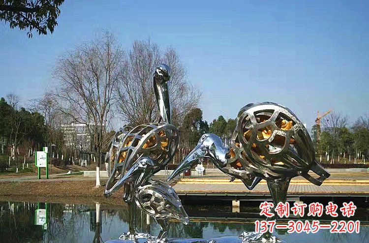 运城手工制作的可爱丹顶鹤雕塑