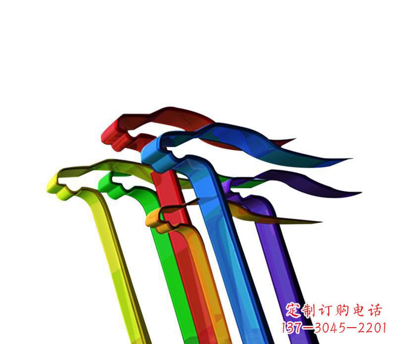 运城欣赏性强的不锈钢飞翔飘带景观雕塑