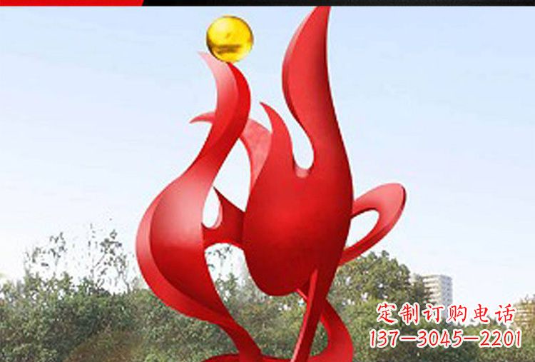 运城现代工艺不锈钢凤凰雕塑