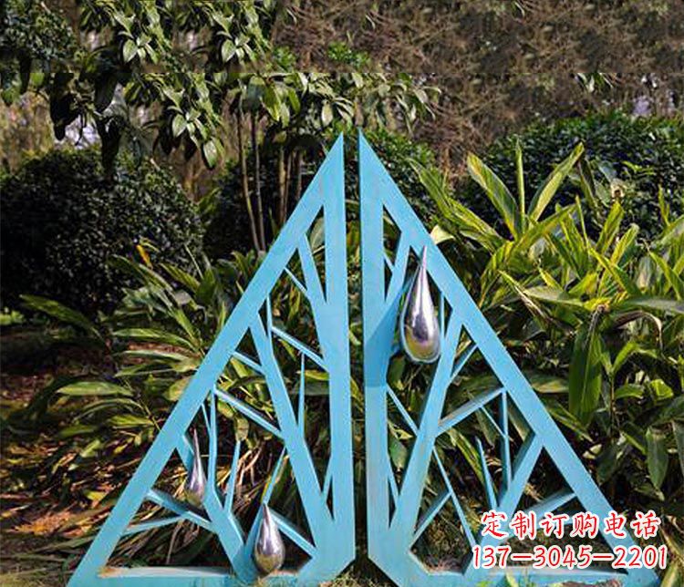 运城 风格树枝不锈钢景观雕塑