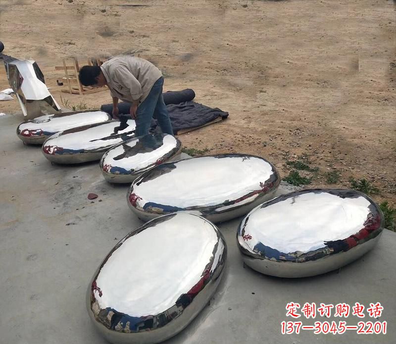 运城中领雕塑水滴形艺术雕塑