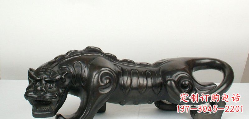 运城象征精神力量的老虎雕塑