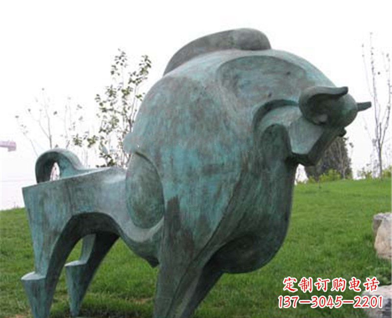 运城铜雕动物雕塑