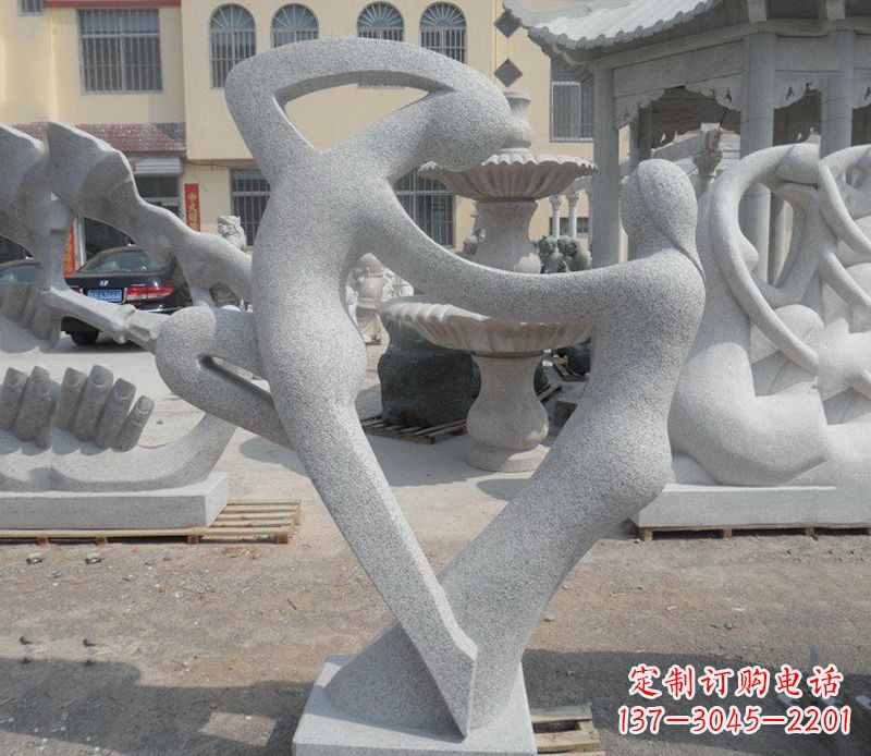 运城中领雕塑独具匠心的“浪漫幸福·情侣小品雕塑”