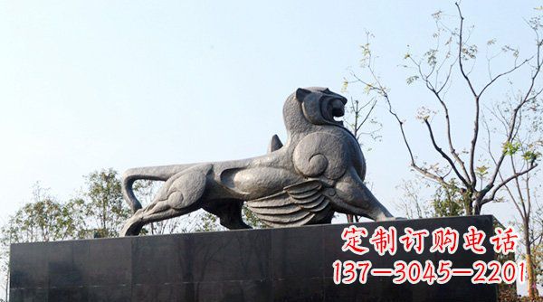 运城中领雕塑专业打造狮子铜雕