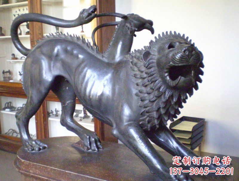 运城精美羚羊铜雕塑