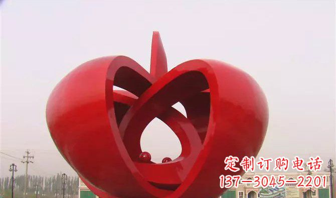 运城果实不锈钢雕塑