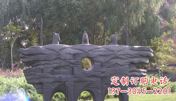 运城精美绝伦的战士铜雕