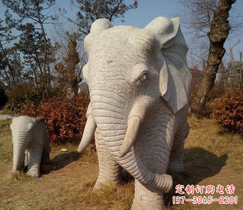 运城精美大象雕塑