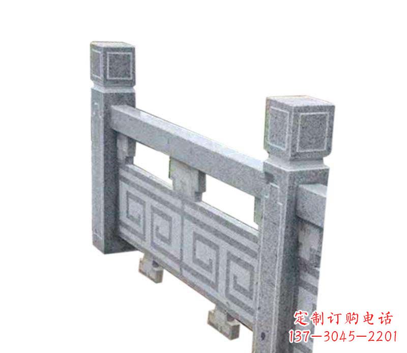运城精美大理石护城河栏板雕塑