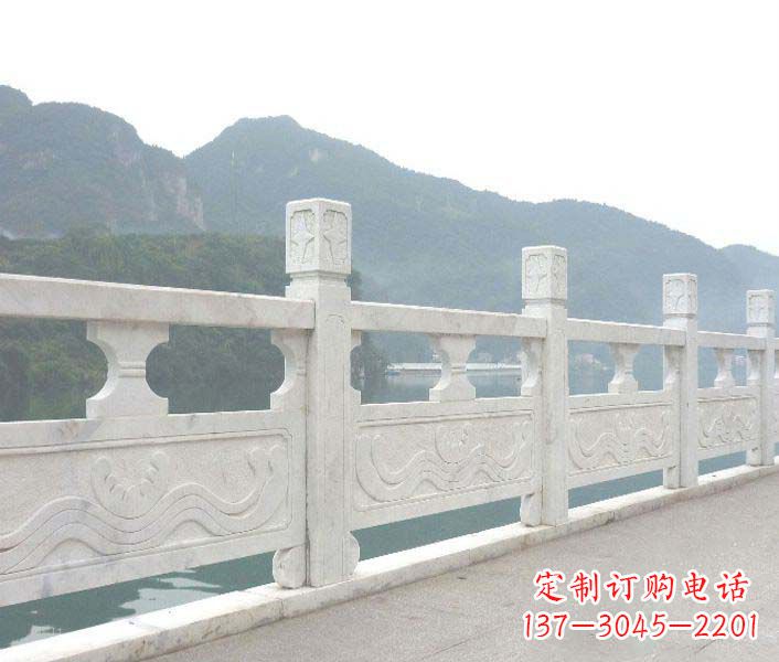 运城高品质公园大理石栏板景观石雕
